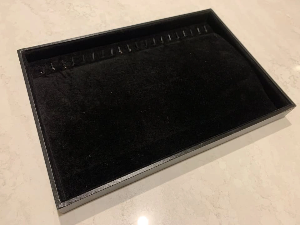 Velvet Jewelry Necklace Display Tray Organizer - photo 3