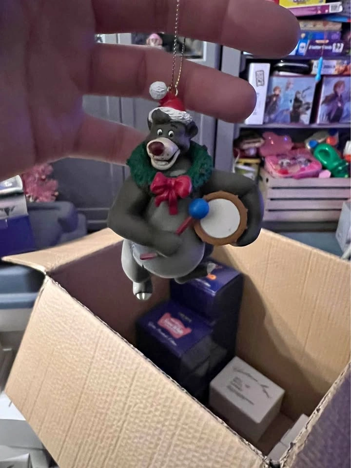 DCO Disney Vintage Christmas Tree Ornament - Baloo NEW