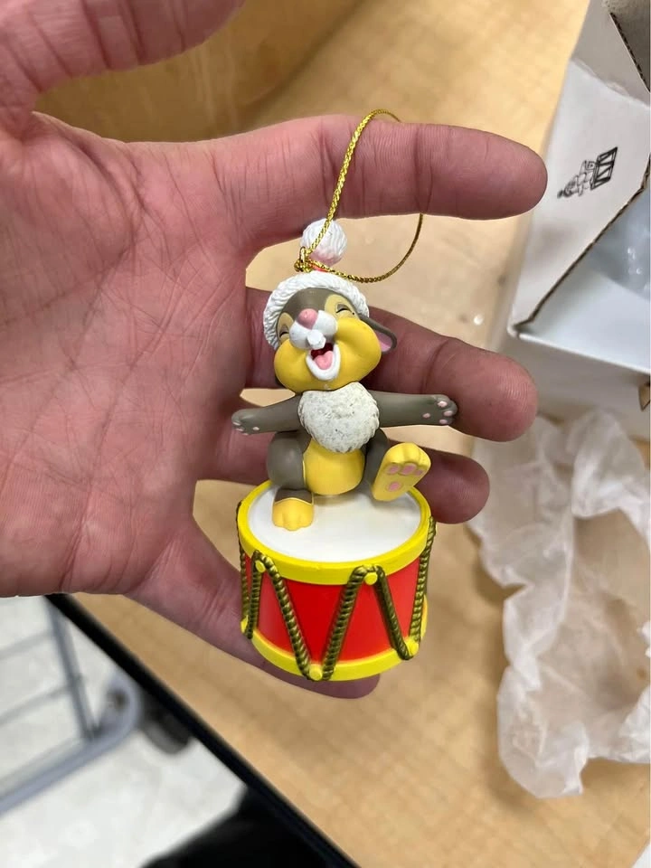 DCO Disney Vintage Christmas Tree Ornament - Thumper NEW