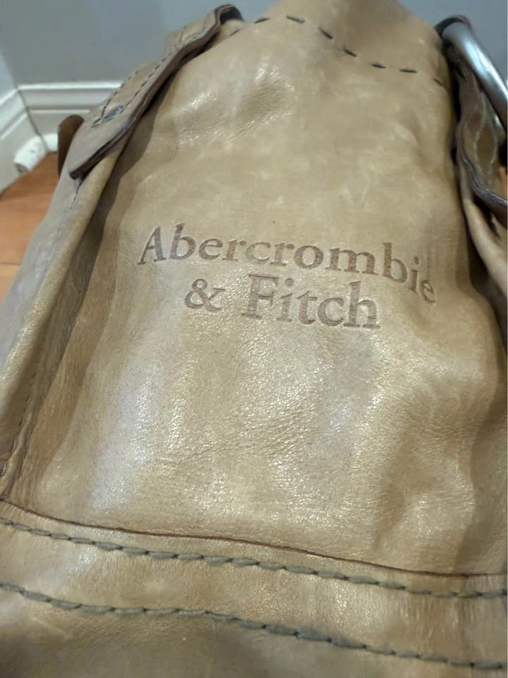 Abercrombie & Fitch Tan Leather Handbag - photo 3