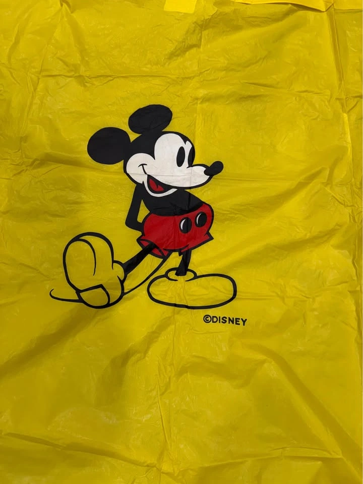 Disney Mickey Mouse Yellow Rain Poncho - photo 2