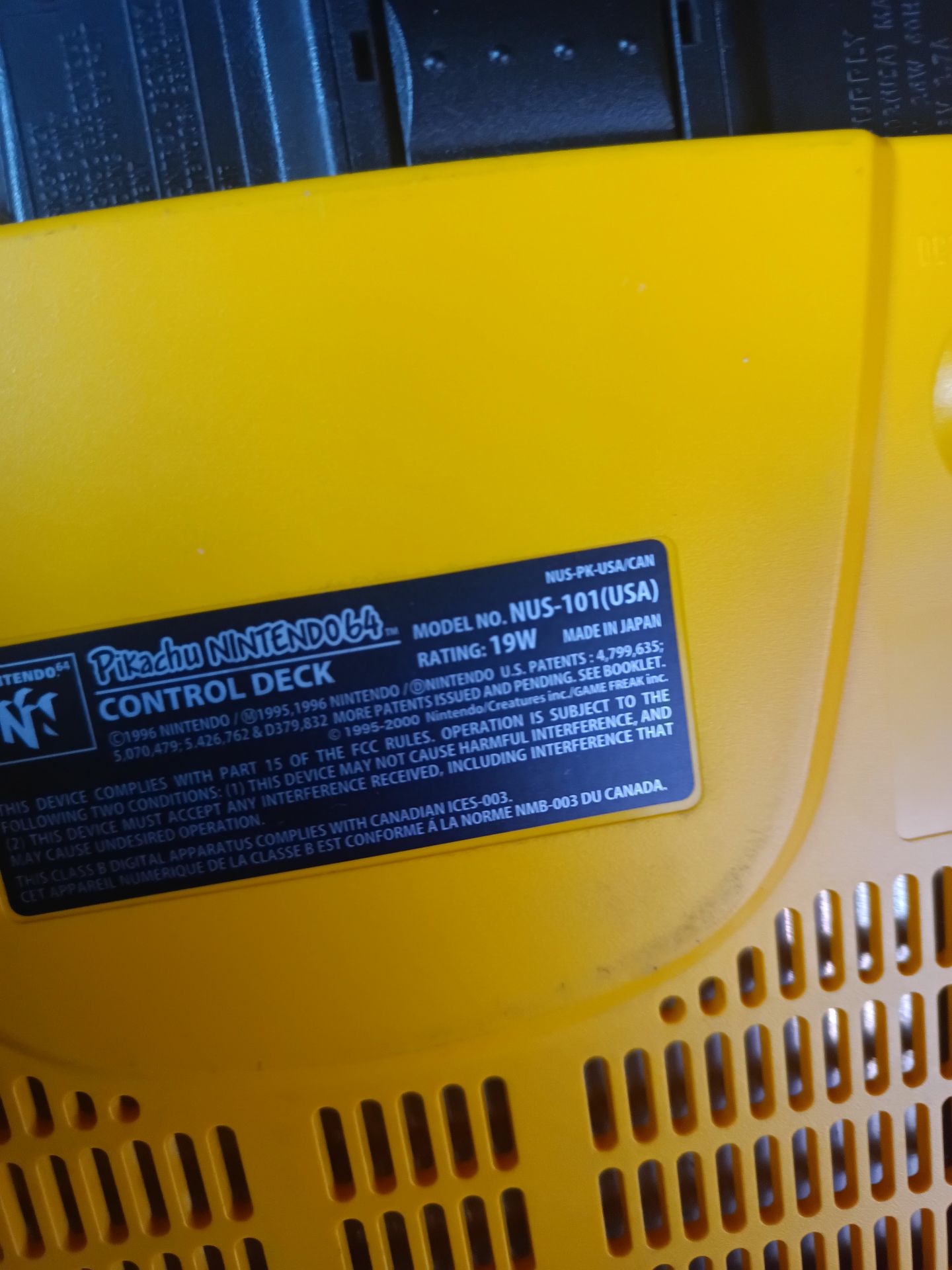 Nintendo 64 Pikachu Edition with Game - photo 5