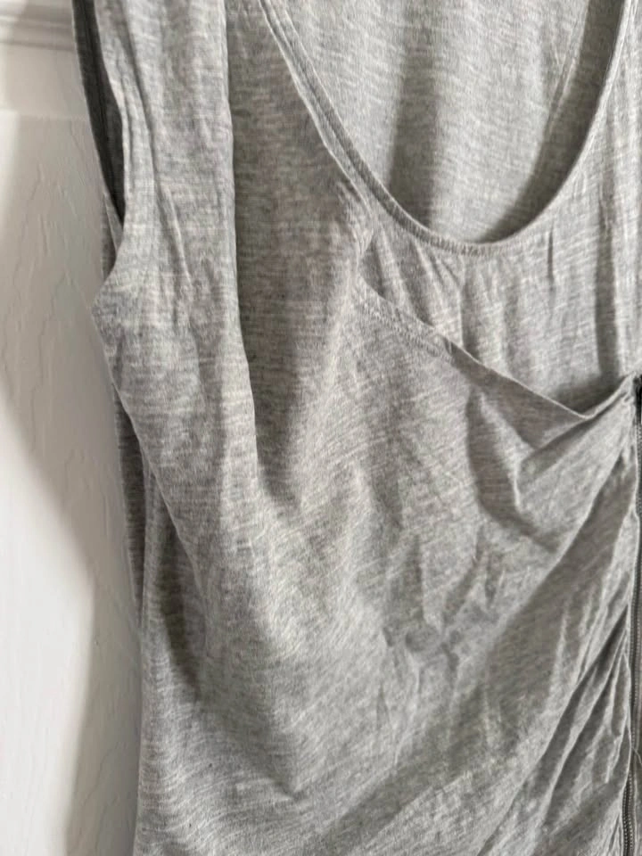 Juicy Couture Grey Sleeveless Dress L - photo 4