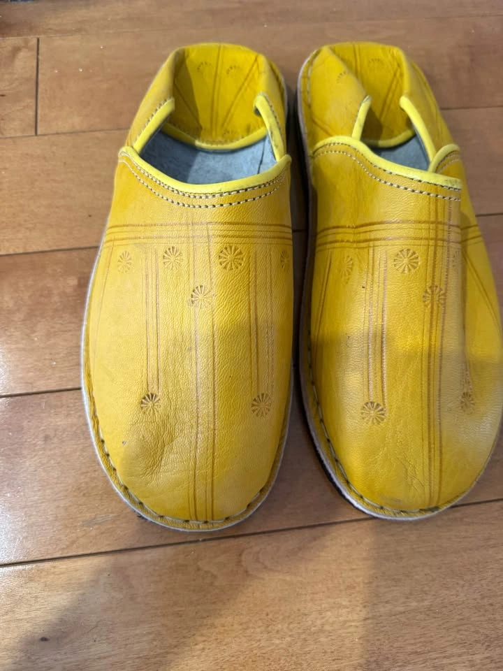 Unisex Real Leather Slip on Shoes - photo 2