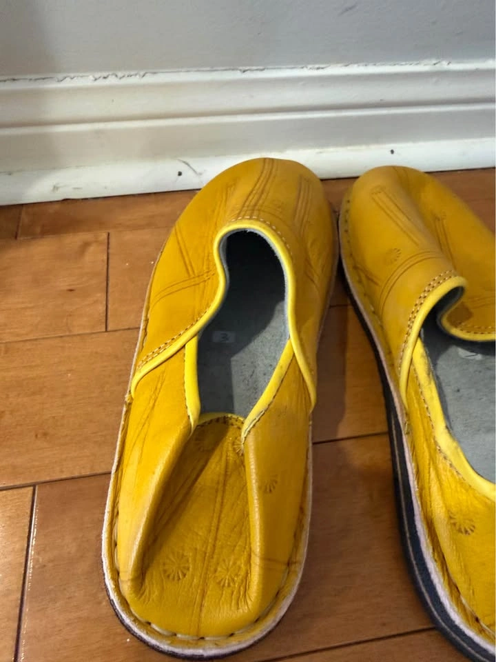 Unisex Real Leather Slip on Shoes - photo 5