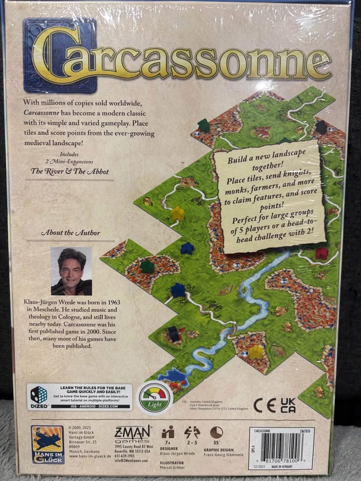 Carcassonne Board Game - photo 2