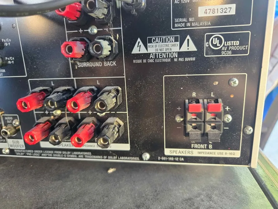 Sony STR-DG500 Digital Audio/Video Control Center receiver image indicator(5)