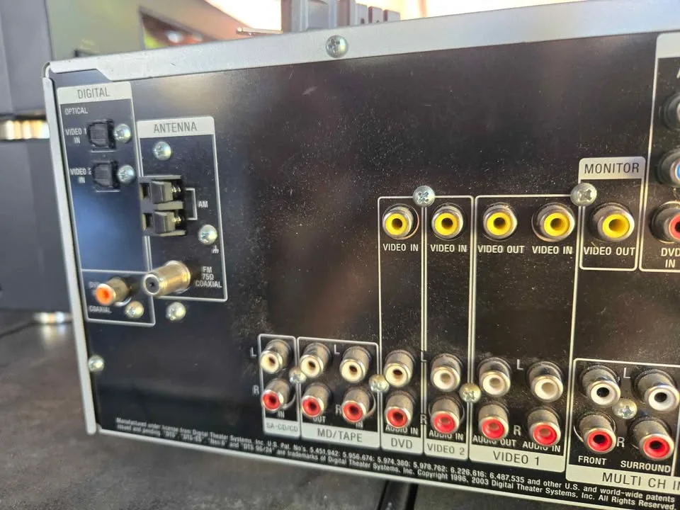 Sony STR-DG500 Digital Audio/Video Control Center receiver image indicator(6)