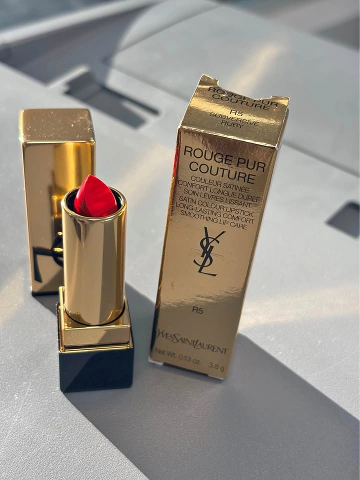 YSL Lipstick R5 Ruby Red – Rouge Pur Couture – New with Box