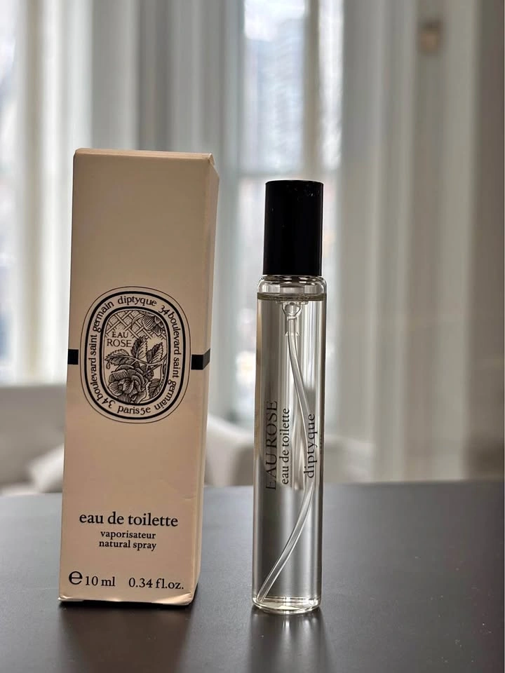 Diptyque Eau Rose 10ml Travel Spray with Box