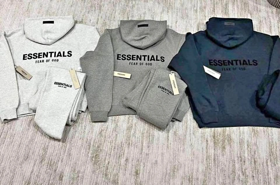 NEW ESSENTIALS Fear of God Hoodies & Trackpants