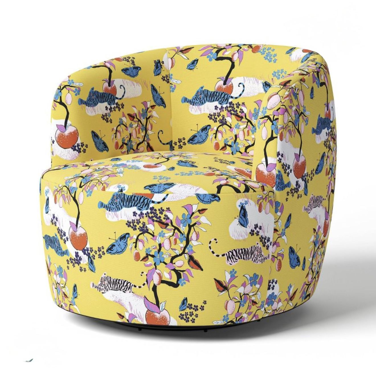 DVF for Target Charlotte's Garden Swivel Accent Chair