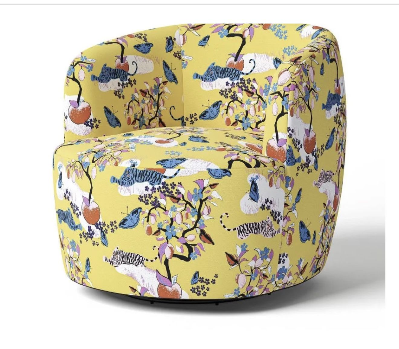 DVF for Target Charlotte's Garden Swivel Accent Chair - photo 2
