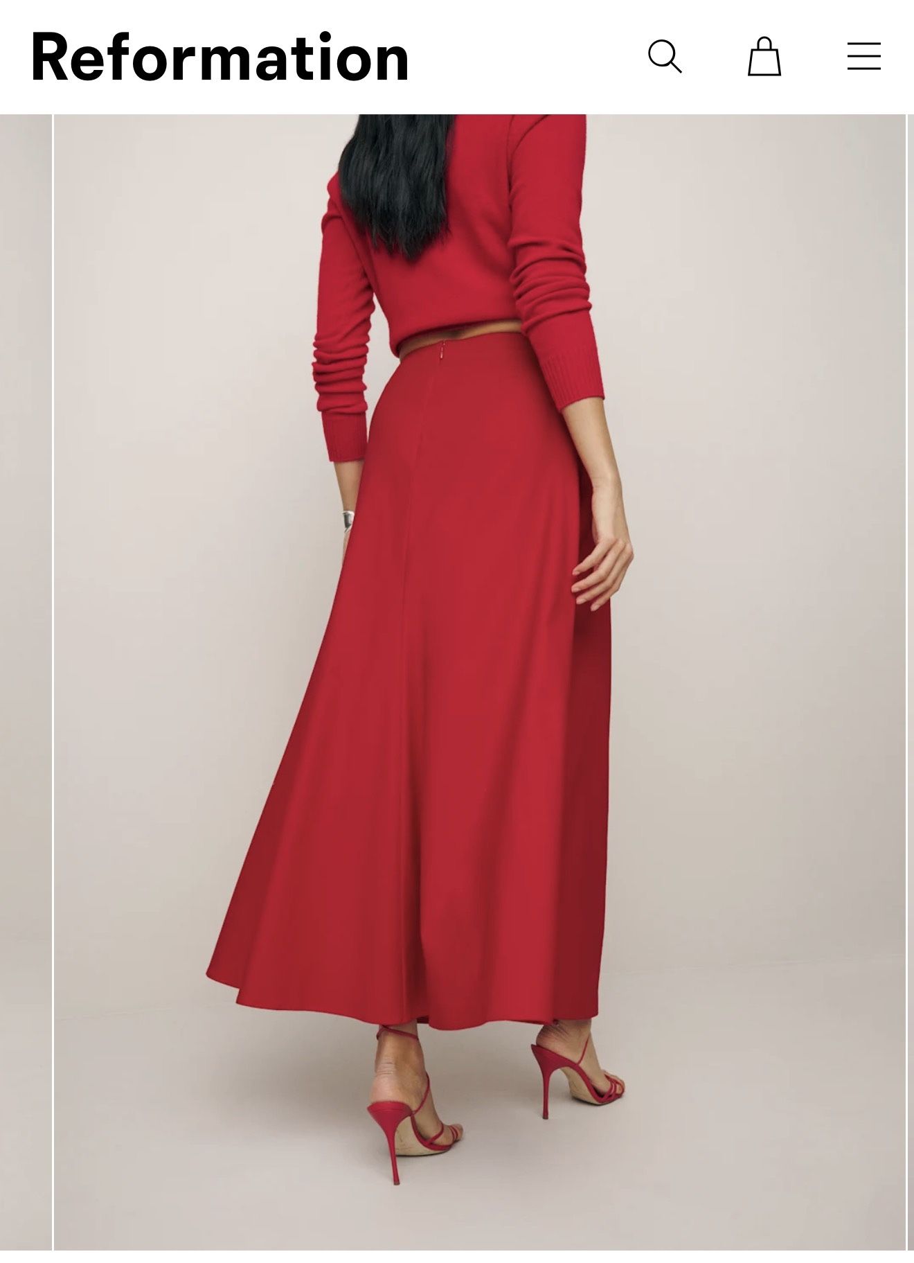 Reformation Lucy Skirt - photo 2