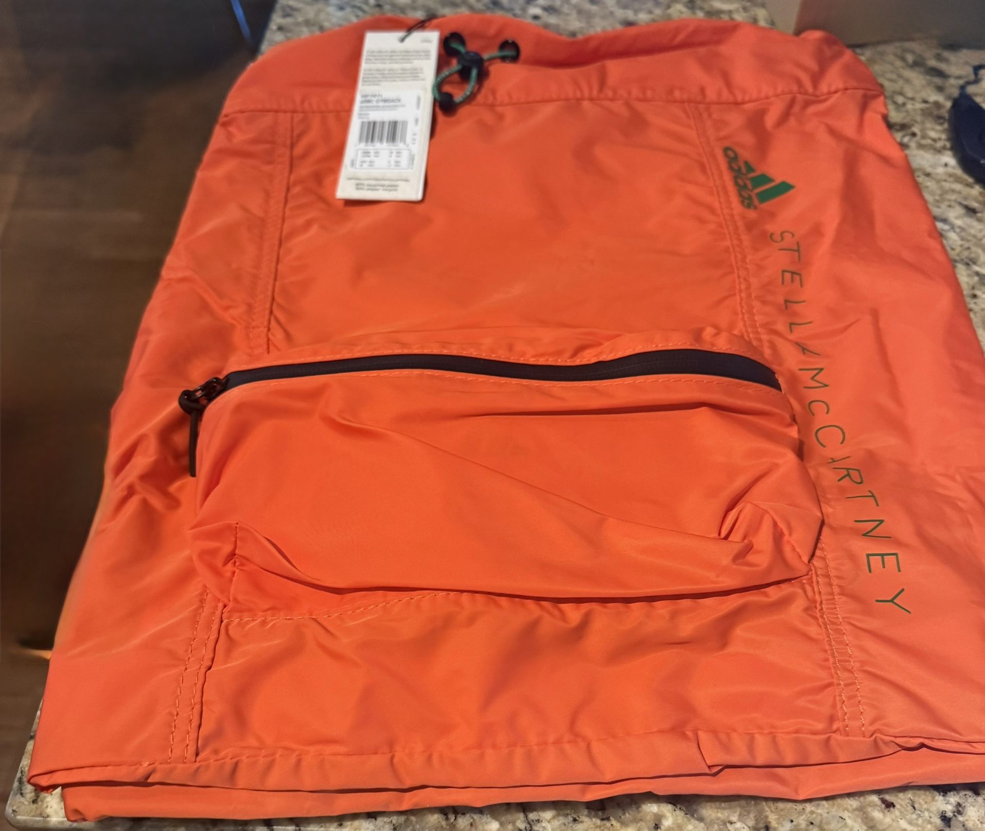 Adidas by Stella McCartney Vibrant Orange Backpack - photo 2