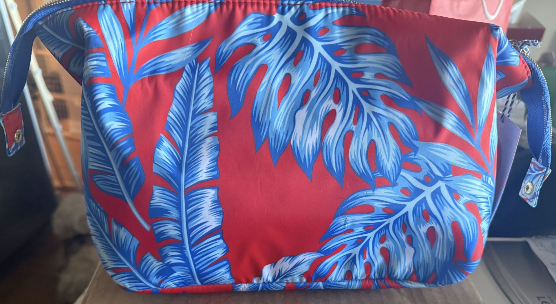 Tartan + Twine Tropical Vibe Double Zip Cosmetic Bag - photo 2