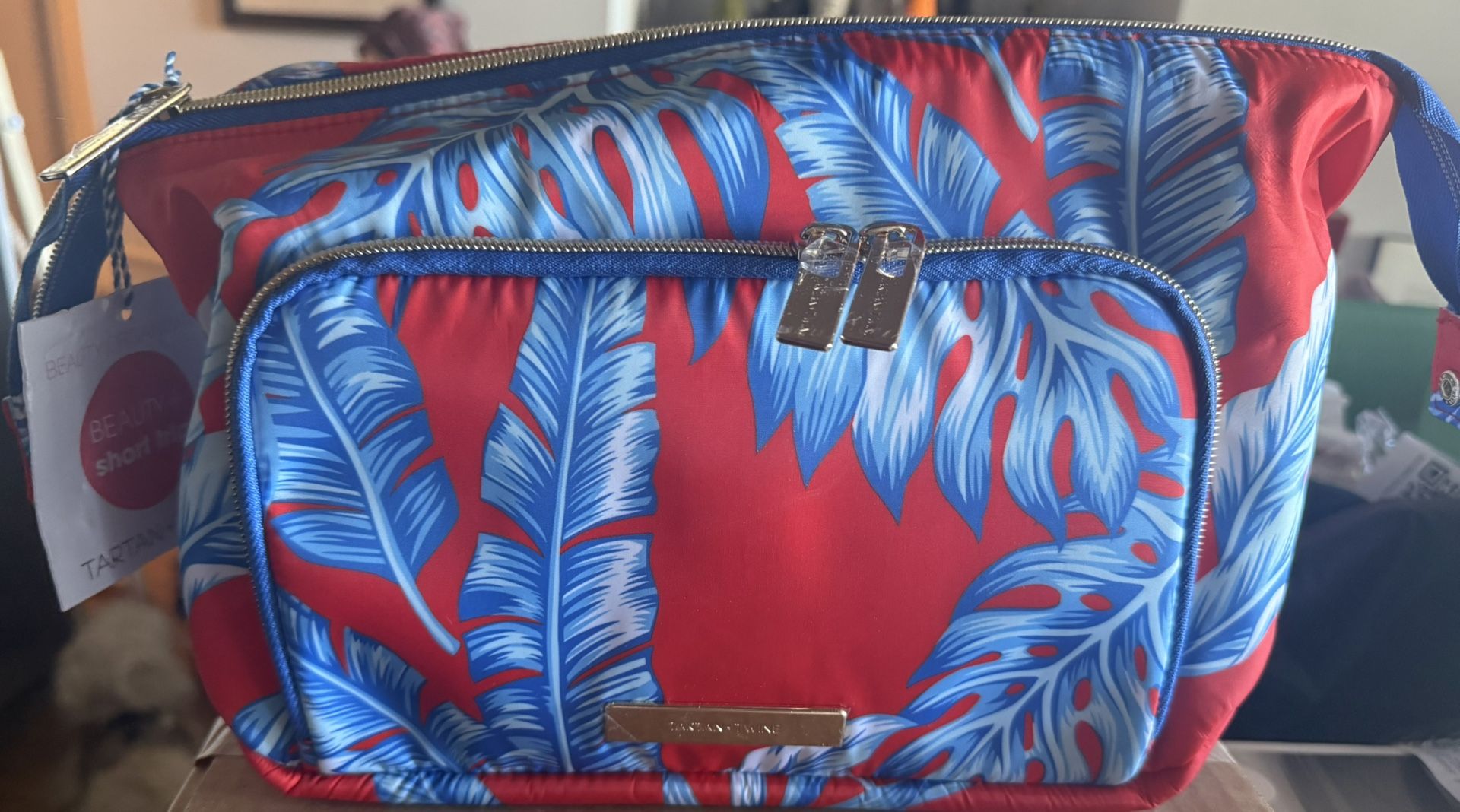 Tartan + Twine Tropical Vibe Double Zip Cosmetic Bag - photo 3
