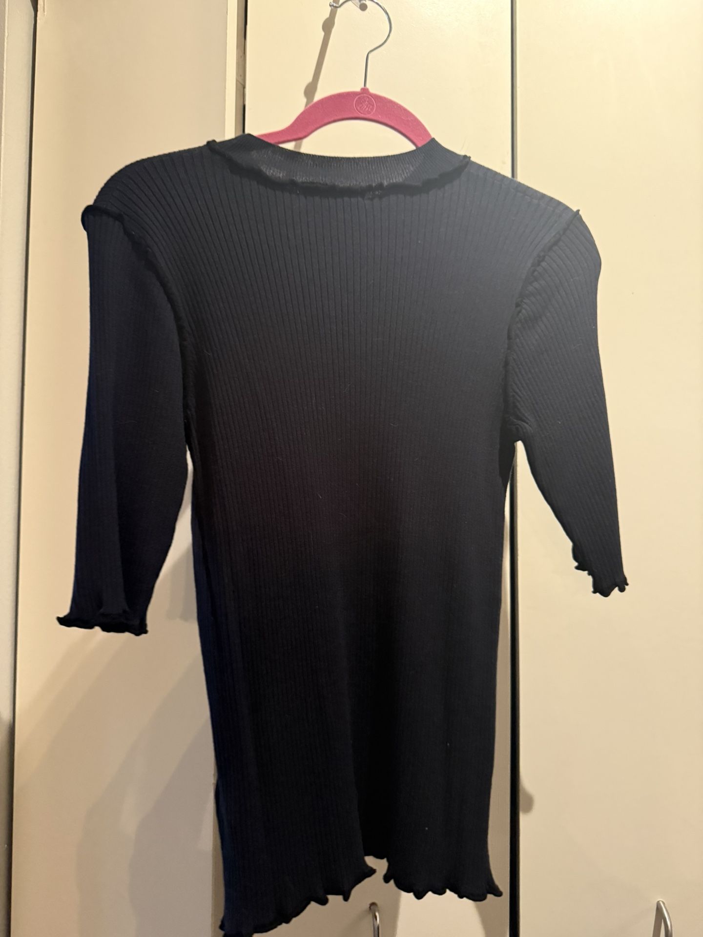 JOIE Thama Midnight Short Sleeve Top - Medium - photo 5
