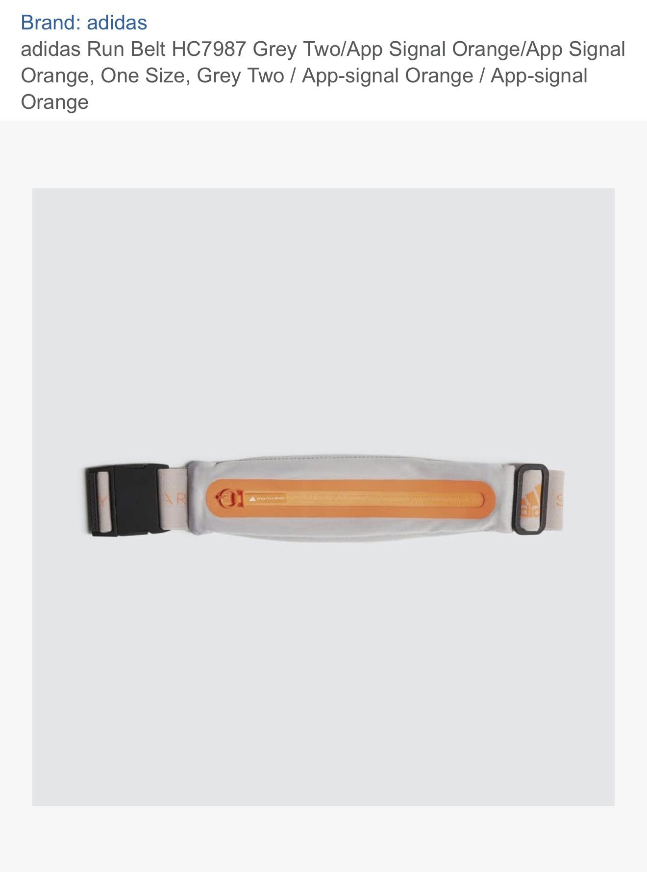 Adidas by Stella McCartney Run Belt