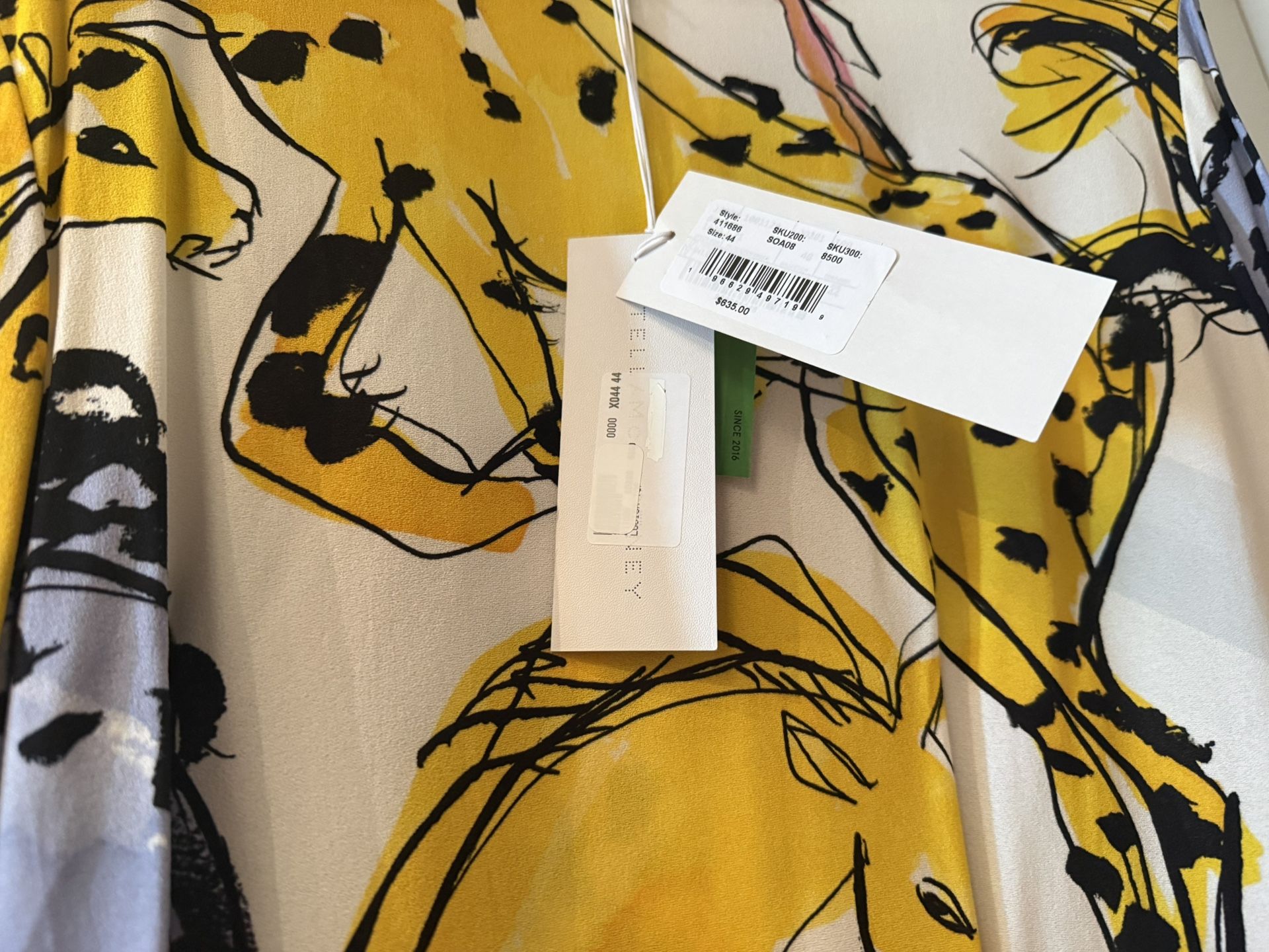 Stella McCartney Louisa Watercolor Horse Print Blouse - photo 4