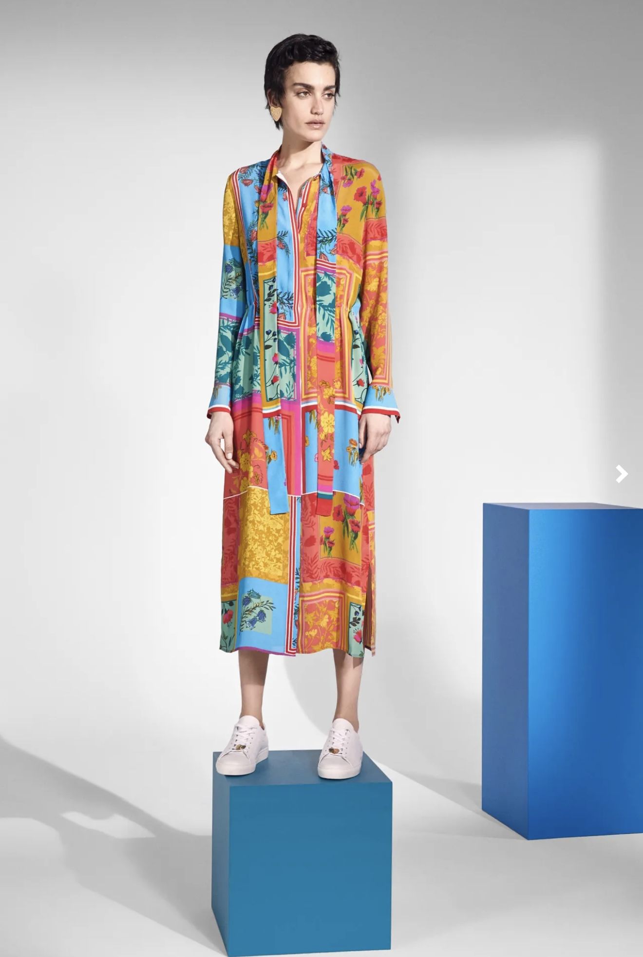 ESCADA Sport Resort Collection Silk-Blend Dress