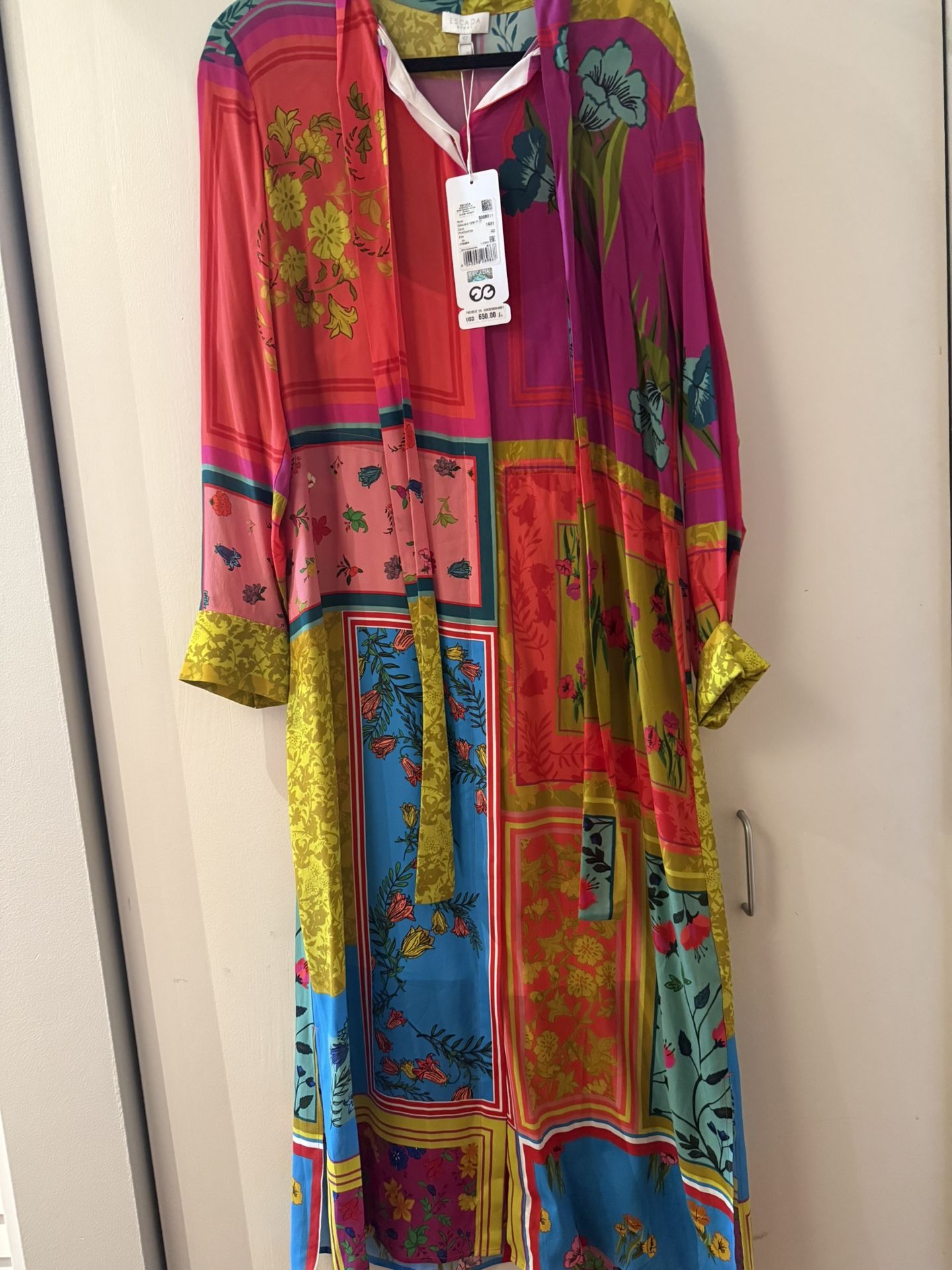 ESCADA Sport Resort Collection Silk-Blend Dress - photo 2