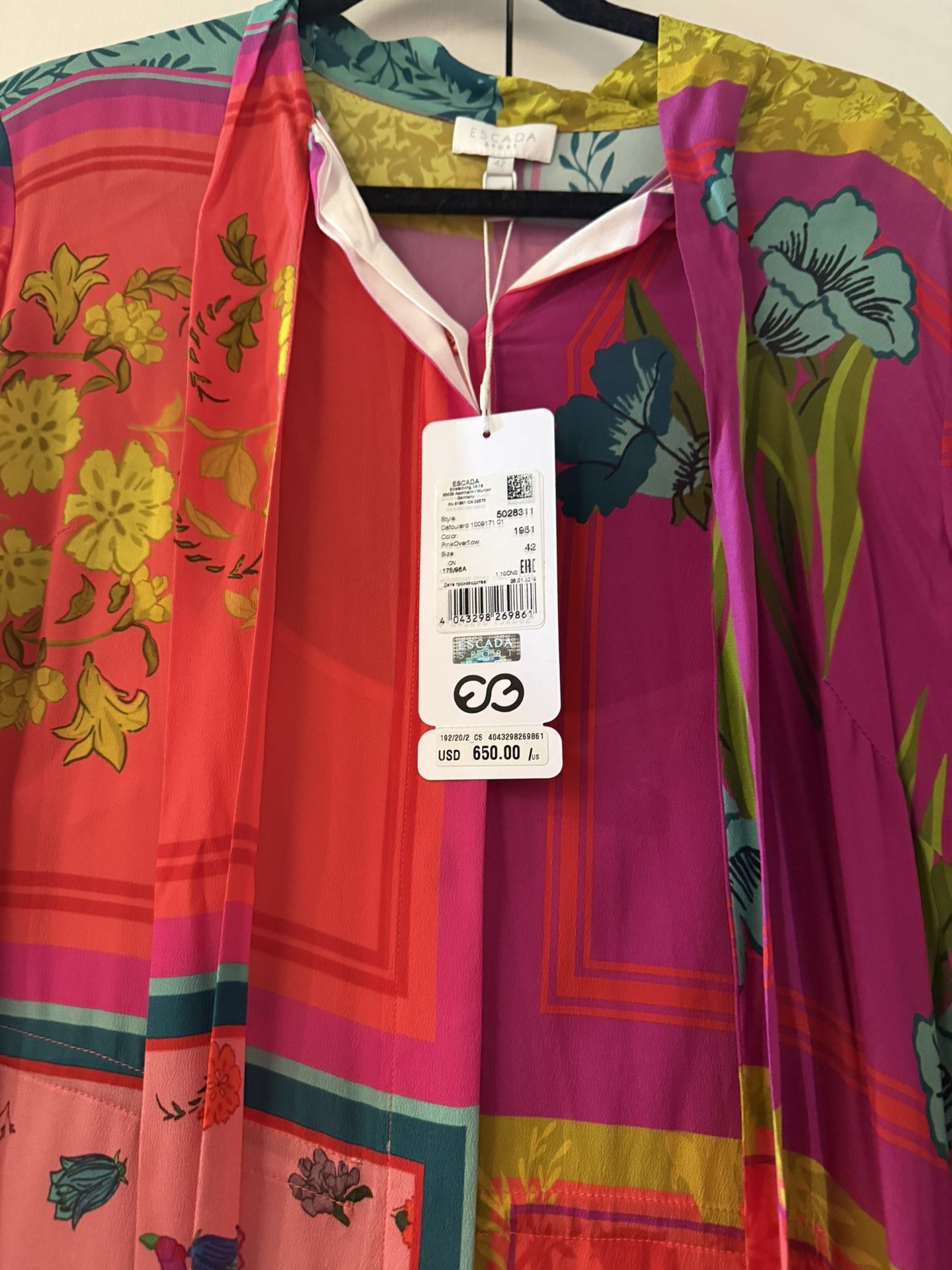 ESCADA Sport Resort Collection Silk-Blend Dress - photo 3