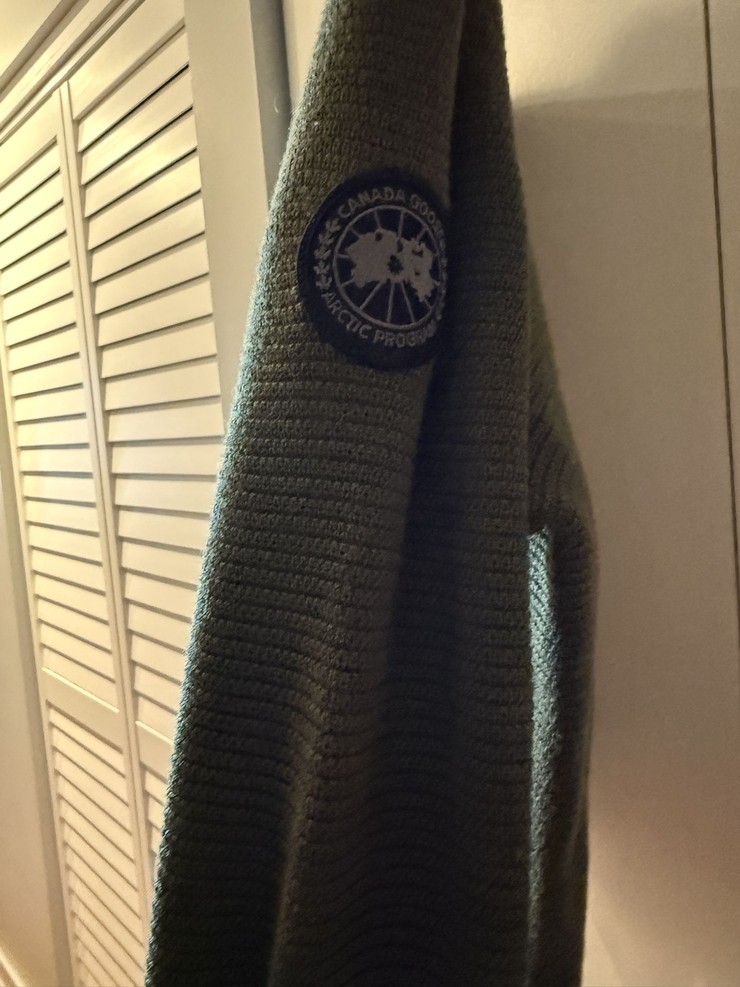 Canada Goose Black Label HyBridge Knit Jacket XL Olive Green - photo 4