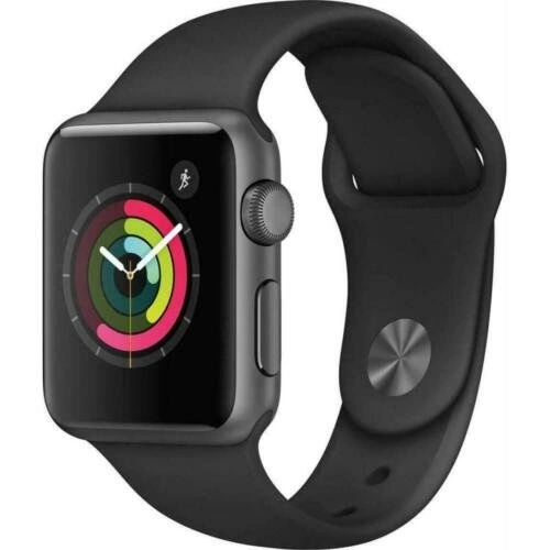 Apple Watch Series 2, 42mm Space Grey Aluminium, Black Band - photo 2