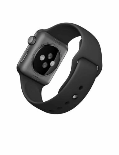 Apple Watch Series 2, 42mm Space Grey Aluminium, Black Band - photo 3