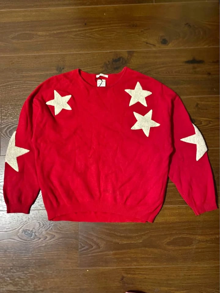 Red Zara Sweater - M