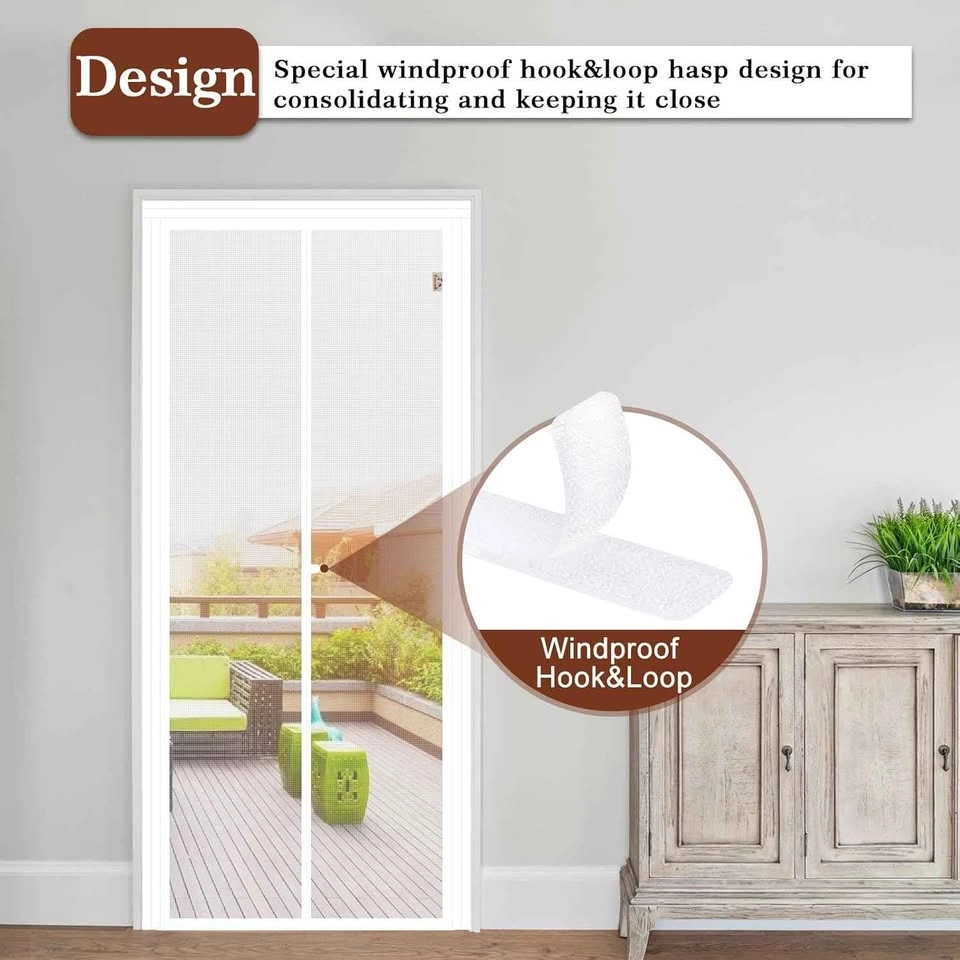 Adjustable Magnetic Screen Door 34-38" W x 96-98" H - photo 4