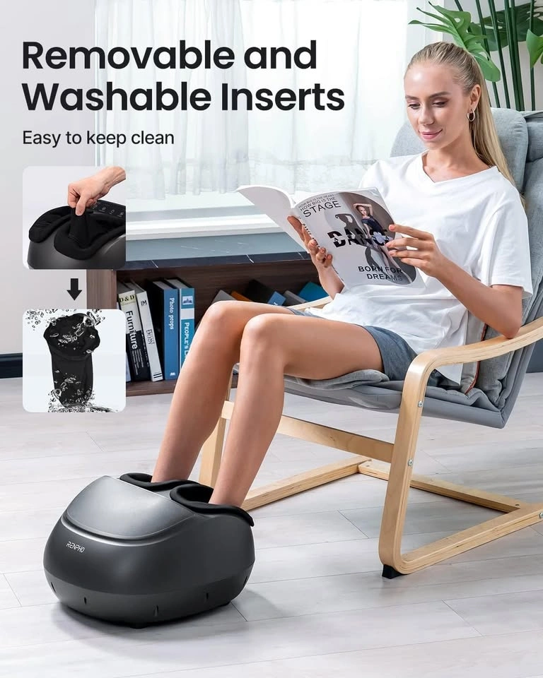 RENPHO Foot Massager Machine with Heat and Remote - photo 4