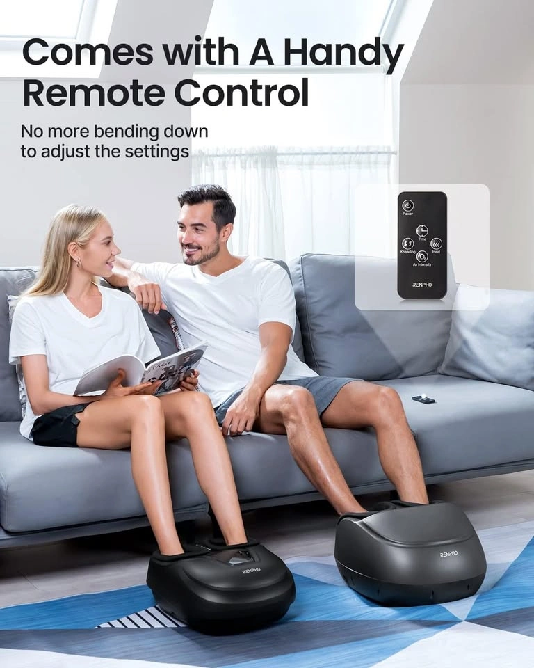 RENPHO Foot Massager Machine with Heat and Remote - photo 5