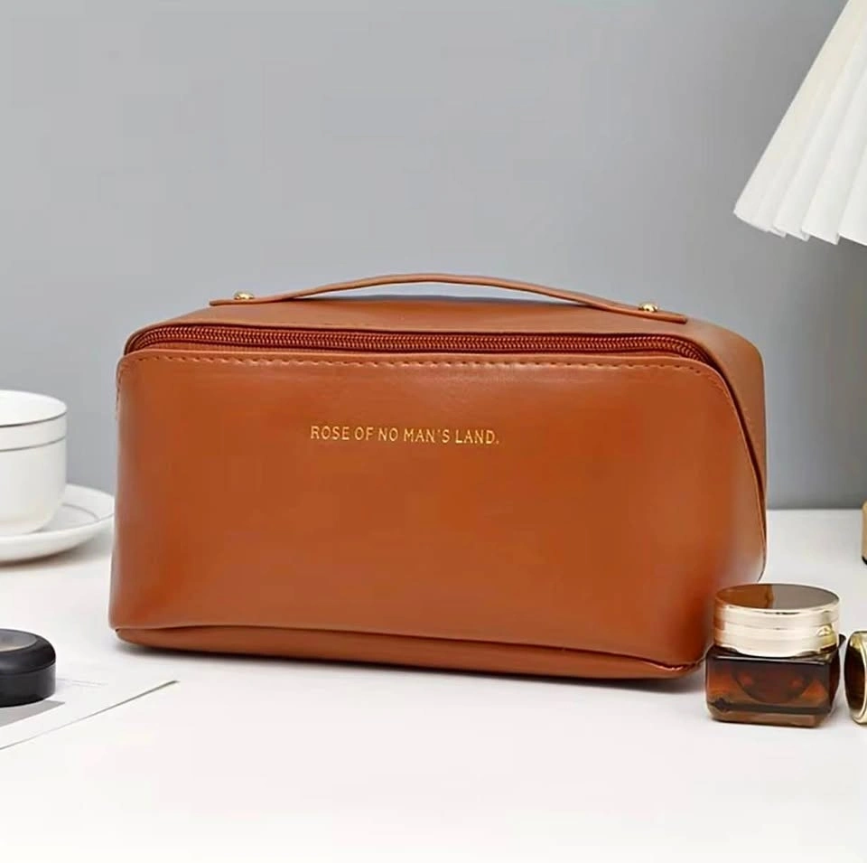 Accordion-Style Travel Makeup Organizer / Toiletry Bag