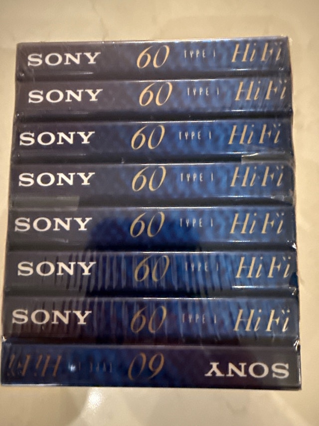 New Sealed Sony Audio Cassette 8pk - photo 3