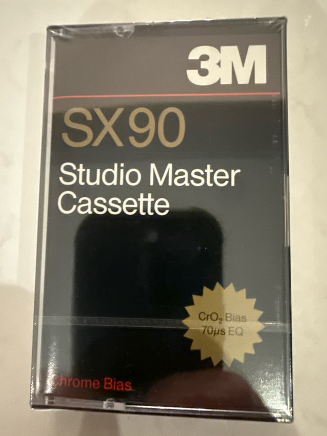 3M Studio Master SX90 Chrome Cassette 10-Pack - New