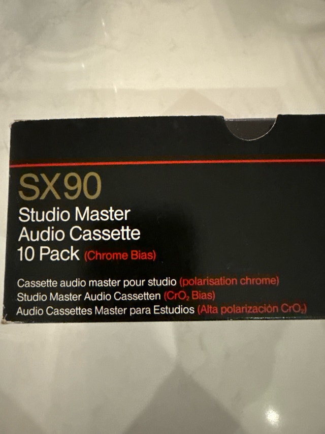 3M Studio Master SX90 Chrome Cassette 10-Pack - New - photo 5