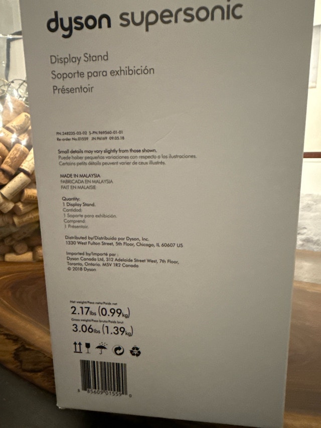 New in box Dyson Supersonic Display Stand - photo 2
