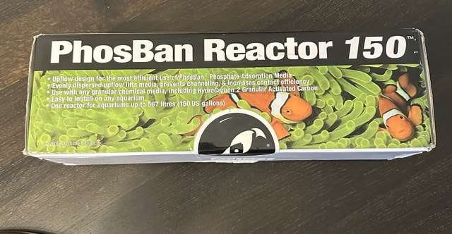 Two Little Fishies PhosBan Reactor 150