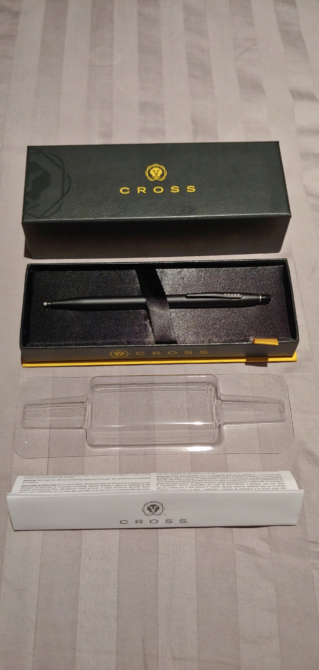 CROSS Click Satin Black Rollerball Pen 0.7 mm - photo 2