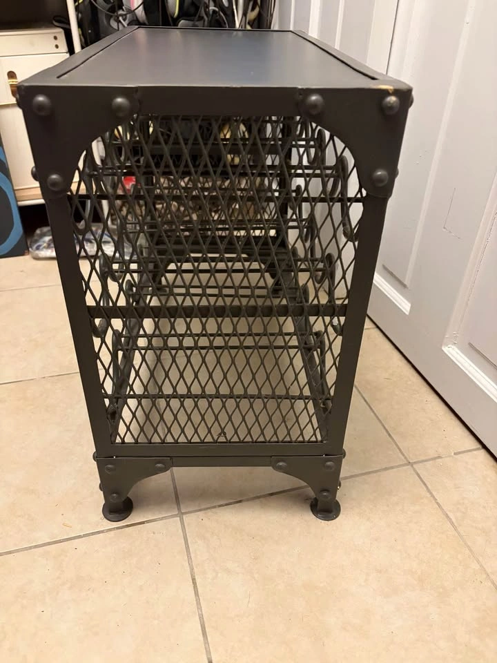 Metal Wine Rack with Top Shelf - photo 2