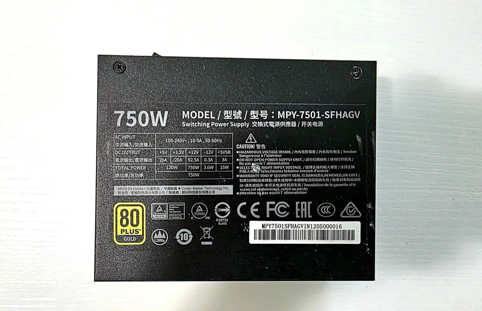 Cooler Master ITX SFX PSU 750W With Custom Cables!!