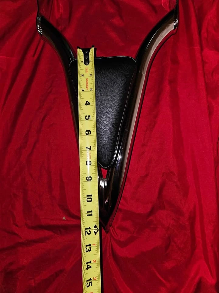 Detachable Chrome Sissy Bar Passenger Backrest - photo 5