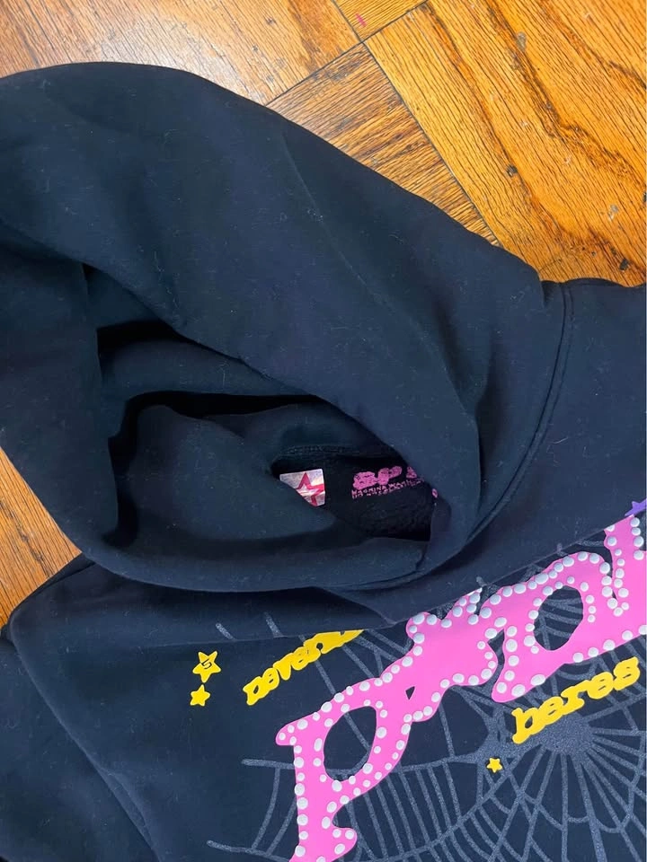 Sp5der P*nk hoodie - photo 2