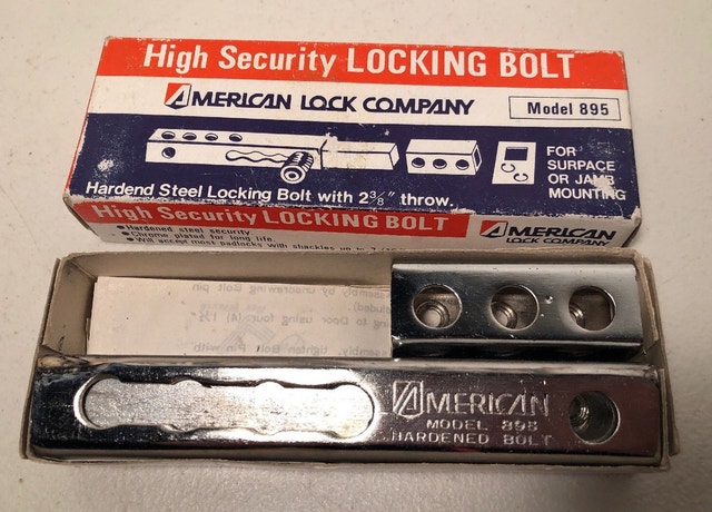 American Lock 895 High Security Locking Bolt - photo 2