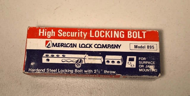 American Lock 895 High Security Locking Bolt - photo 3