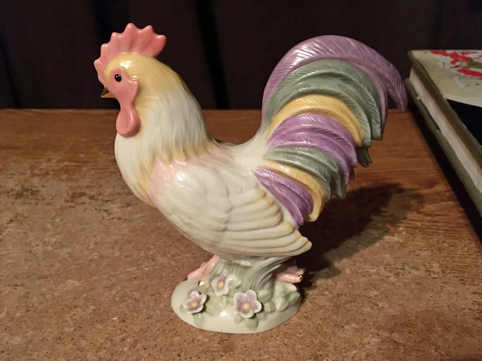 Lenox Country Gentleman Rooster Figurine 6" Tall