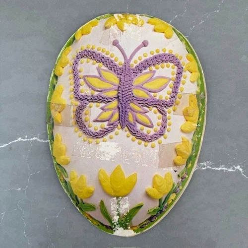 Vintage 1976 Wilton Easter Egg Cake Pan w Insert - photo 5