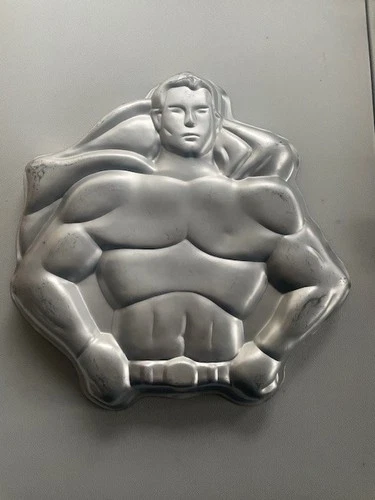 1977 Wilton Batman Superman Cake Pan #502-1977 DC Comics Vintage - photo 2